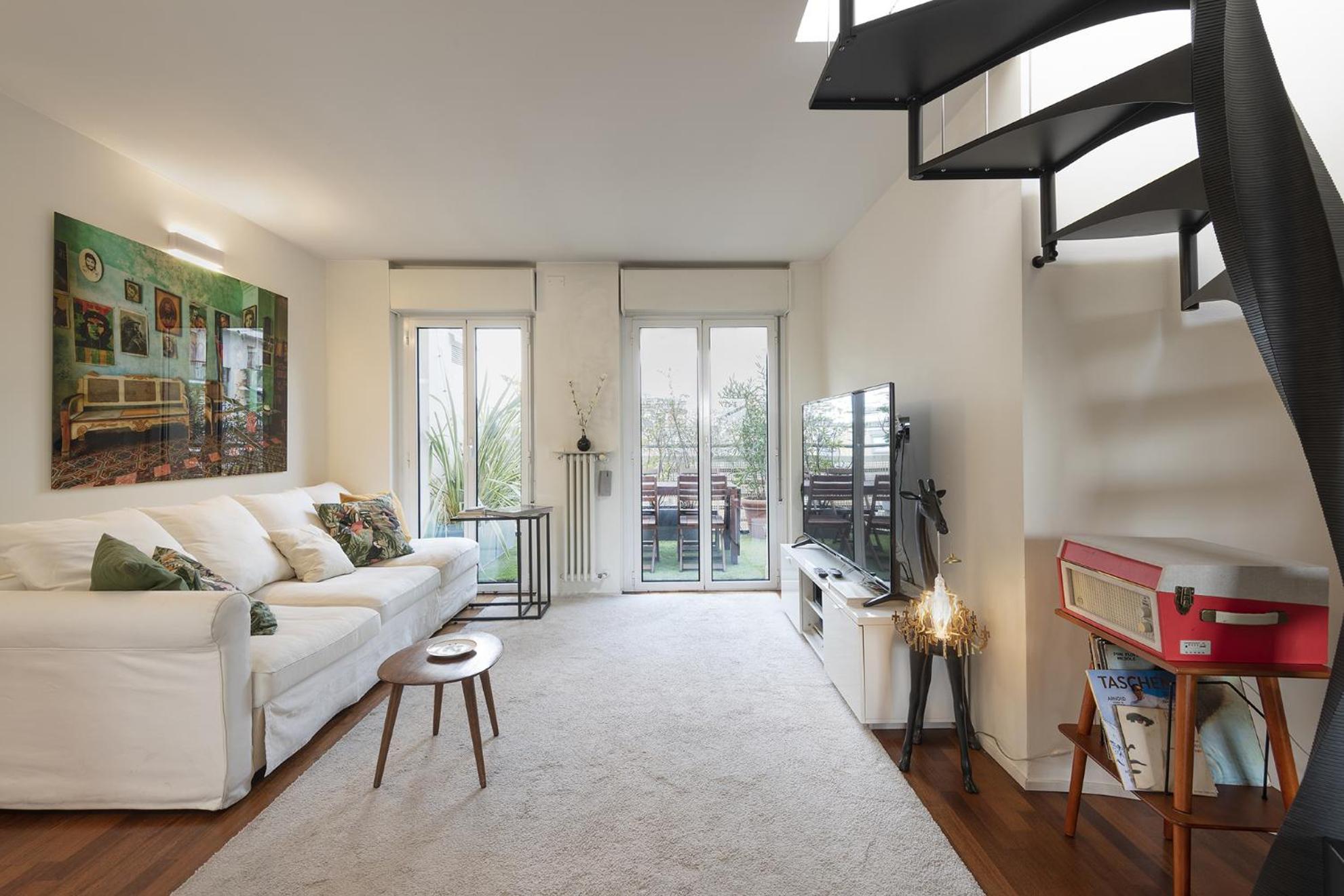 Giresio 41 - Your Penthouse With Rooftop Garden In Milano Navigli - Wifi Eksteriør bilde