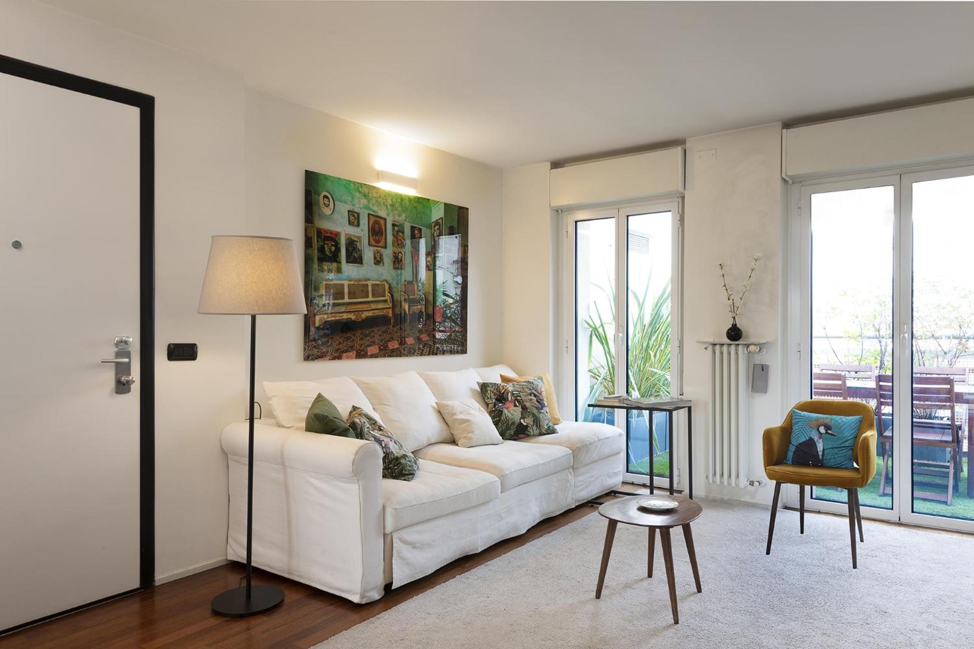 Giresio 41 - Your Penthouse With Rooftop Garden In Milano Navigli - Wifi Eksteriør bilde